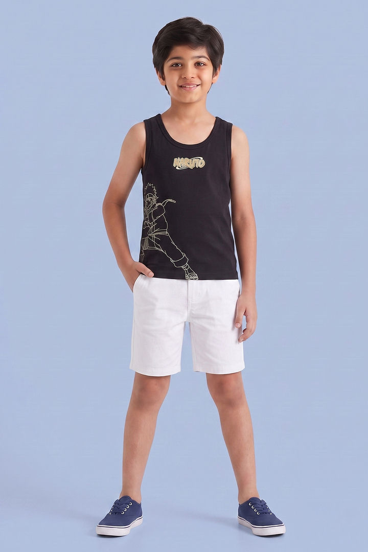 Lee Cooper Boys Naruto Vest (Pack of 2) - Multicolor — image 2